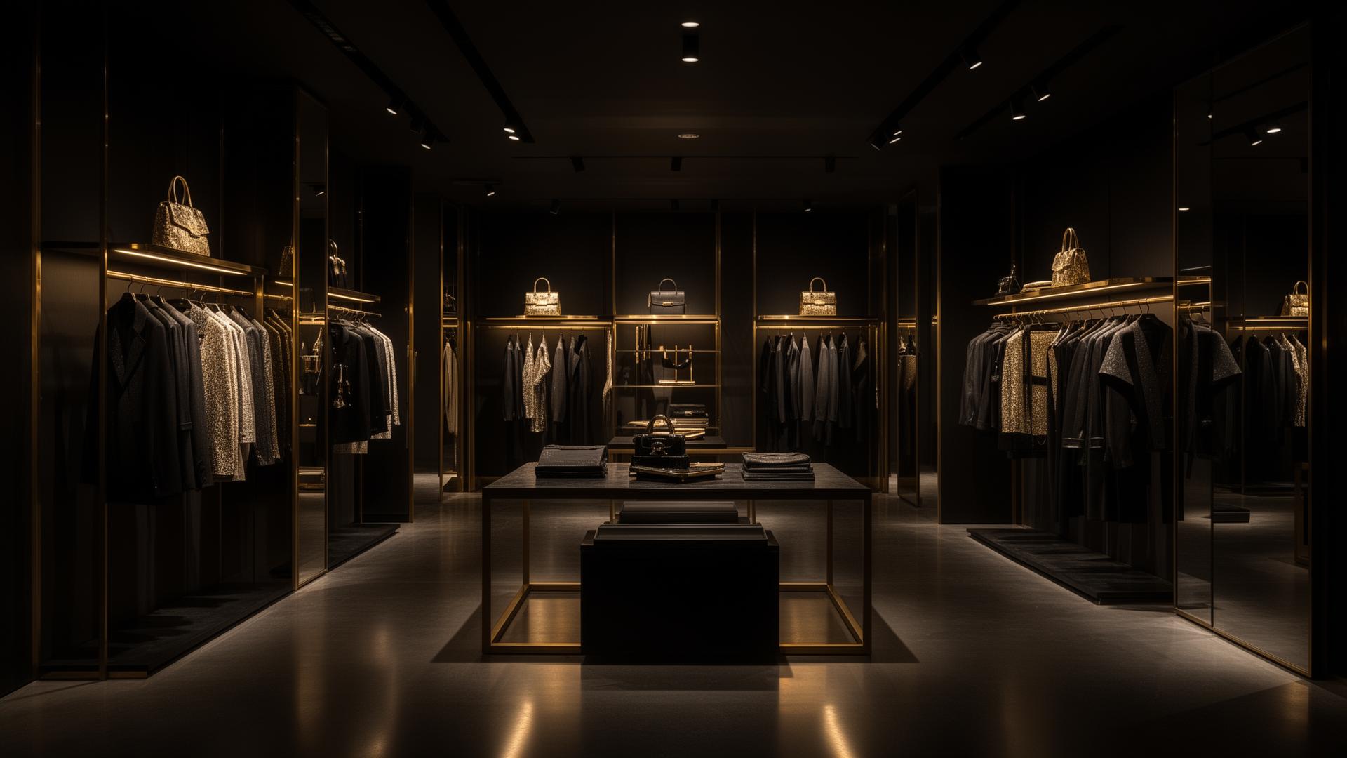 Boutique de mode luxe